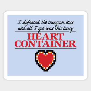 Lousy Heart Container Sticker